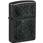 Zippo Hi Polish Black Filigree 48961