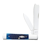 Navy Blue Bone Razor 2798 - Engravable