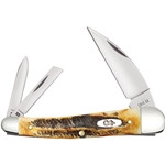 Case 6.5 BoneStag Seahorse Whittler 65347 - Engravable