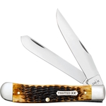 Burnt Amber Bone Trapper CS 51390 - Engravable