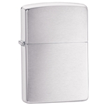 Zippo Plain Brushed Chrome 200