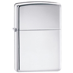 Zippo Plain High Polish Chrome 250