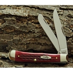 Pocket Worn Old Red Bone Trapper 783-Engravable