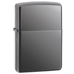 Zippo Plain Black Ice 150