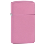 Zippo Pink Matte-Slim 1638