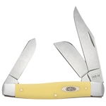 Yellow Handle Large Stockman (CS) 203 - Engravable