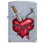 Zippo Knife in Heart