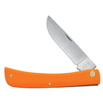 Smooth Orange Handle Sod Buster Jr. 80502 - Engravable