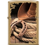 Zippo Hat, Horseshoe, Rope