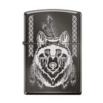 Zippo Wolf Engraved 13496