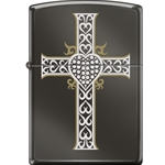 Zippo Cross Black Ice