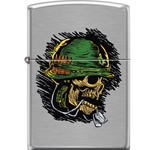 Zippo Soldier Skull 13312