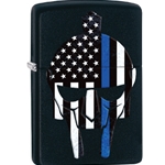 Zippo Thin Blue Line Warrior 06319