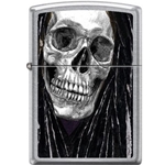 Zippo Neal Taylor Skull Dreads 01779