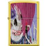 Zippo Neal Taylor Skull Lipstick 01765