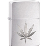 Zippo Pot Leaf Engraved 29587