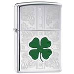 Zippo Dazzling Clovers 67630