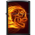 Zippo Flaming Skull 08753