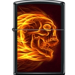 Zippo Flaming Skull 08753