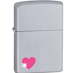 Zippo Heart With Stars 17865