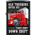 Zippo Old Truckers Never Die  12756