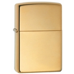 Zippo Plain High Polish Brass 254B