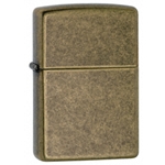 Zippo Plain Antique Brass 201FB