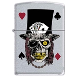 Zippo Skull with Top Hat