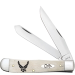 U.S. Air Force Natural Bone Trapper 32403 - Engravable   