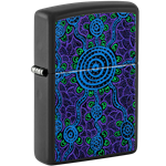 Zippo Gumbula Black Light Pattern - 48625