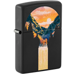 Zippo Mountain View Blacklight- 48676