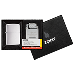 Zippo Lighter plus Yellow Flame Butane Insert Combo Set