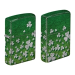 Zippo Fusion Clovers Chrome - 55650