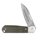 Case First Production Run Highbanks Olive Drab Canvas Micarta CPM20-CV  82231