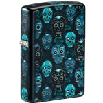 Zippo Glow In The Dark Sugar Skulls 46017