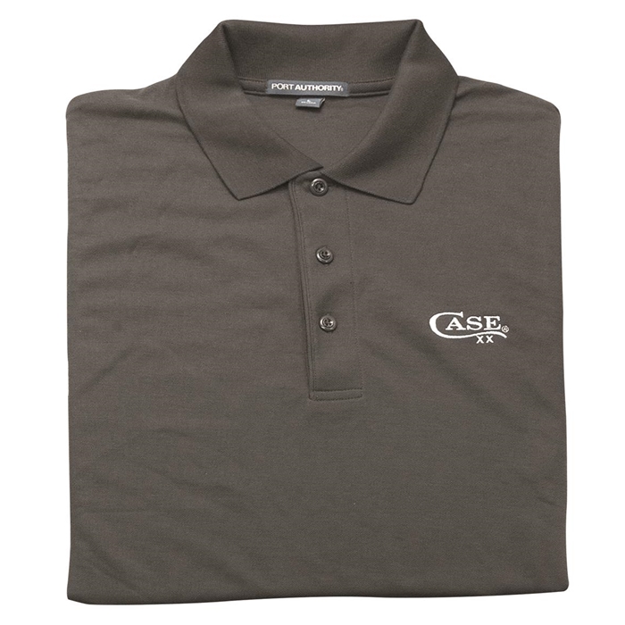 Case Grey Polo Shirt Medium 52499